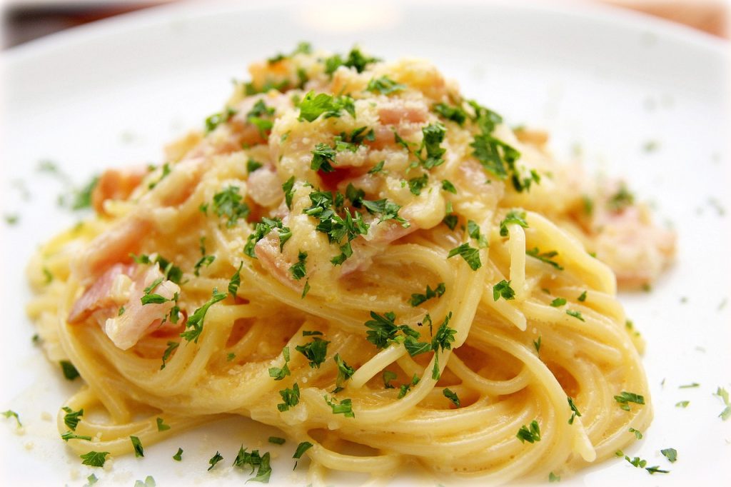 Recette 4: Pâtes à la Carbonara Végétariennes